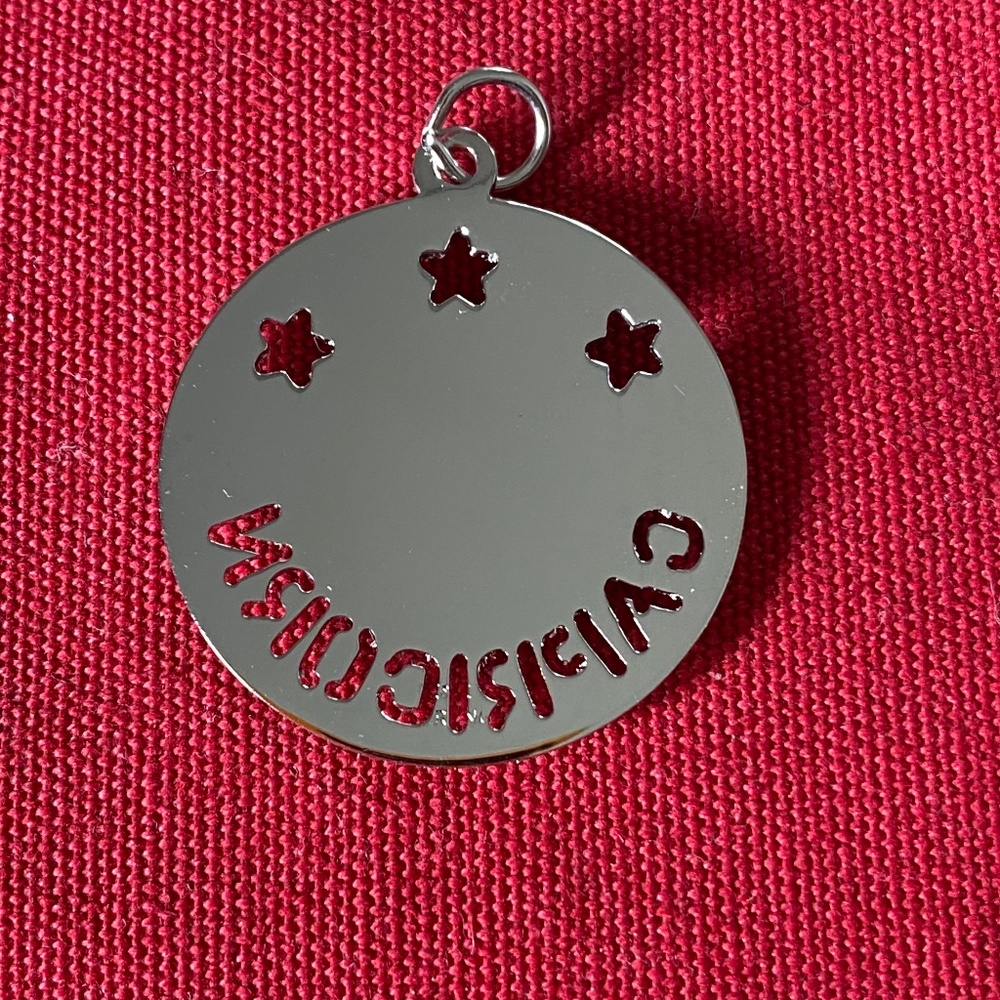 Very Unique VTG Silver Capricorn Cutout Charm - Picture 2 of 13